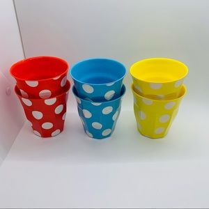 NWOT Spiegelburg Garden Melamine Juice Cups.